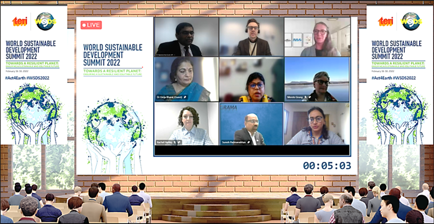 Thematic Track event at the World Sustainable Development Summit(WSDS) | Feb 18, 2022