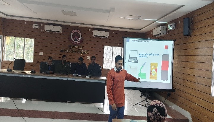 Capacity building workshop for bulk waste generators (BWGs) in Munger on waste segregation, SUPs and alternatives